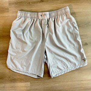 Reebok | Lightweight Ripstop Crossfit Athletic Shorts | Silver | Size XL
